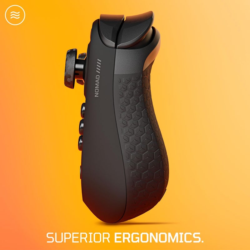 SCUF وحدة تحكم الألعاب المحمولة اللاسلكية NOMAD لجهاز آيفون – دعامات قابلة للتخصيص – عصي تحكم مضادة للانزلاق – اتصال بلوتوث 5.0 – تحكم عن بعد PS، Xbox Game Pass، Apple Arcade، Steam Link – أسود - Image 3